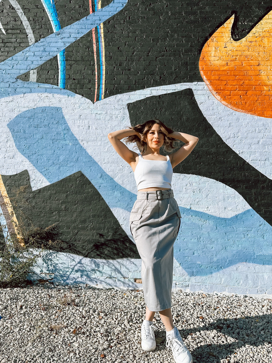 Copenhagen Midi Cargo Skirt