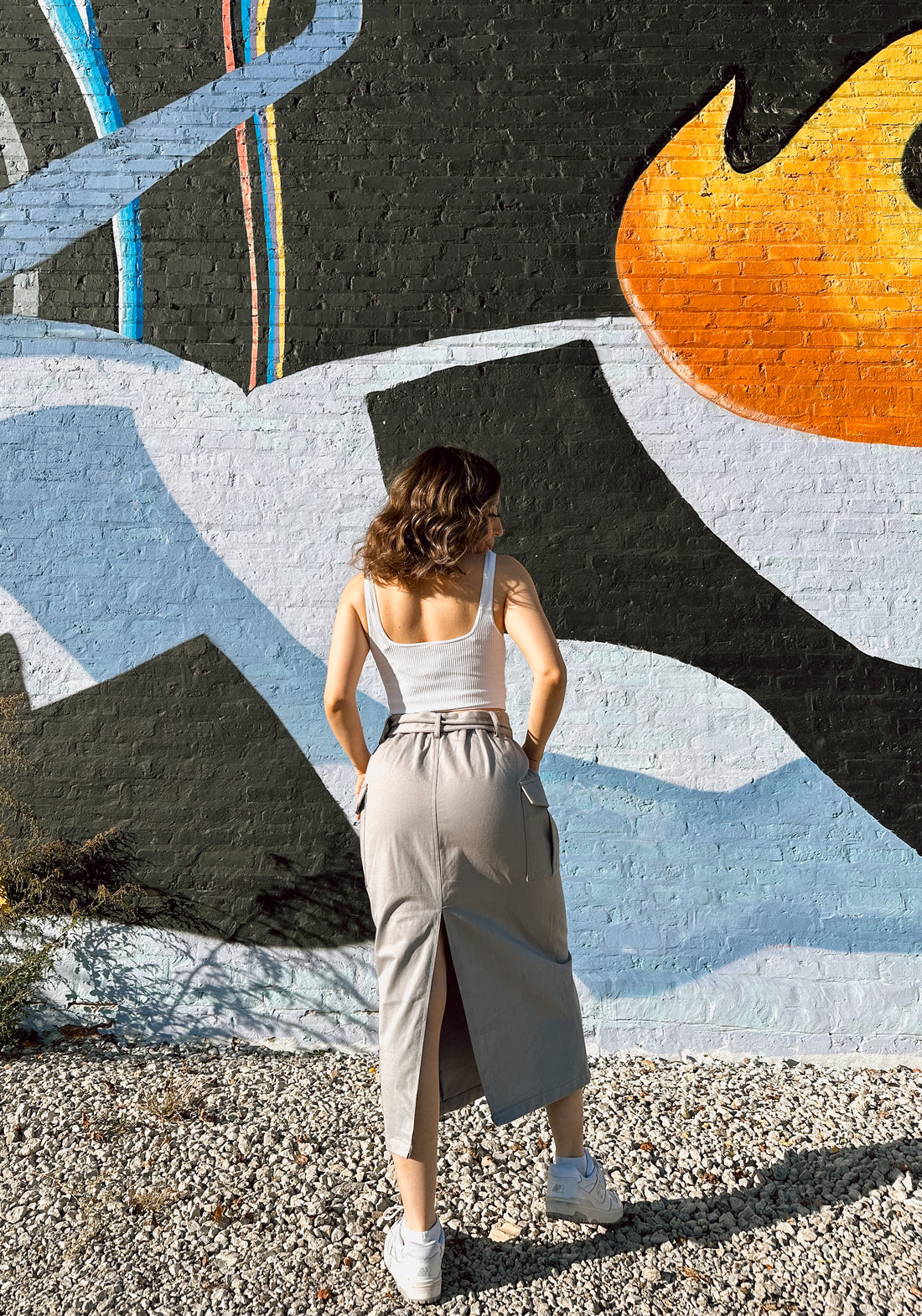 Copenhagen Midi Cargo Skirt