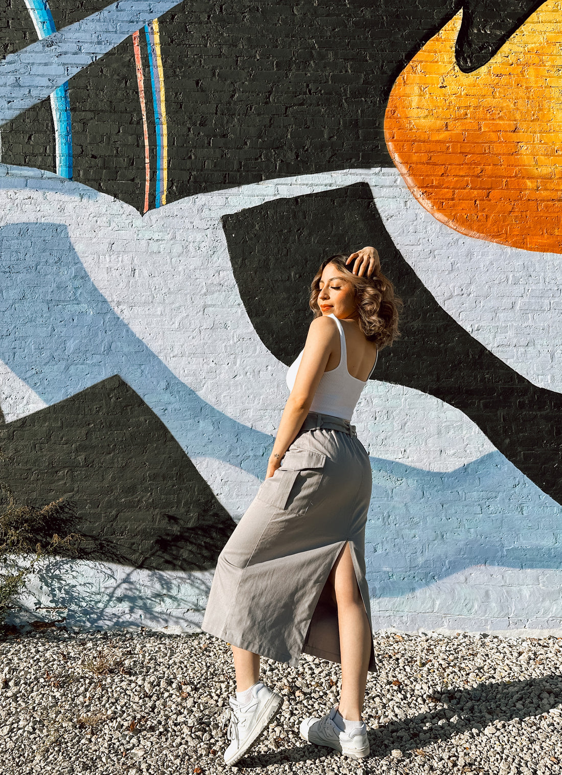 Copenhagen Midi Cargo Skirt