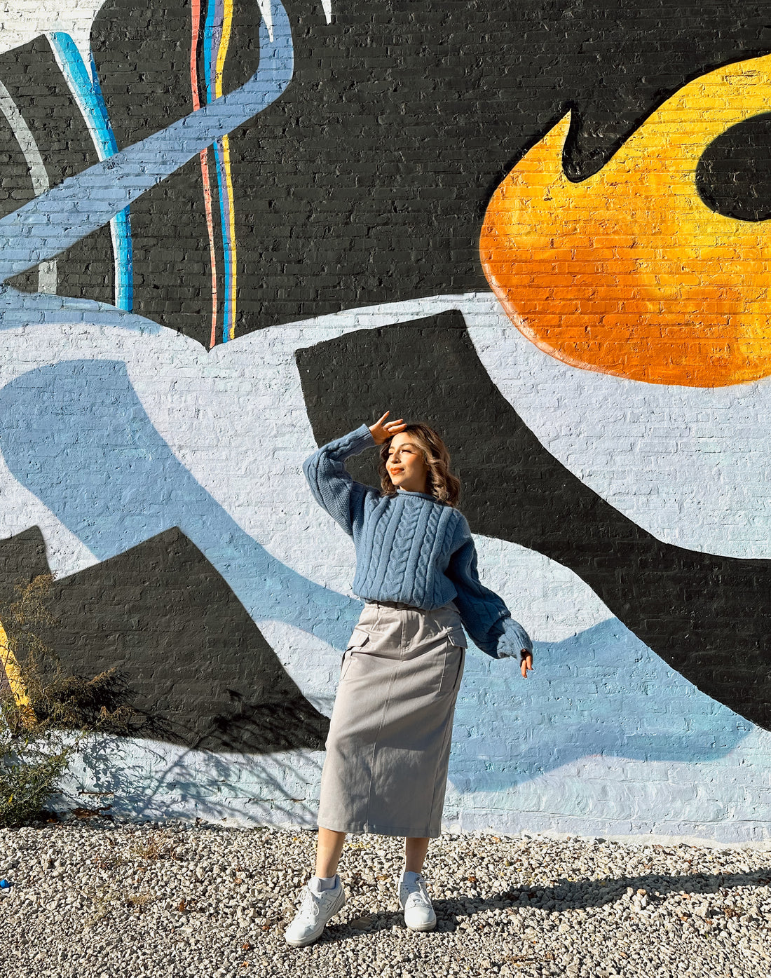 Copenhagen Midi Cargo Skirt