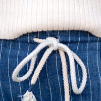 Antwerp Pinstripe Barrel Jeans