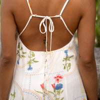 French Riviera Floral Dress
