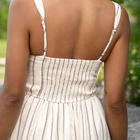 Willow Stripe Midi Dress
