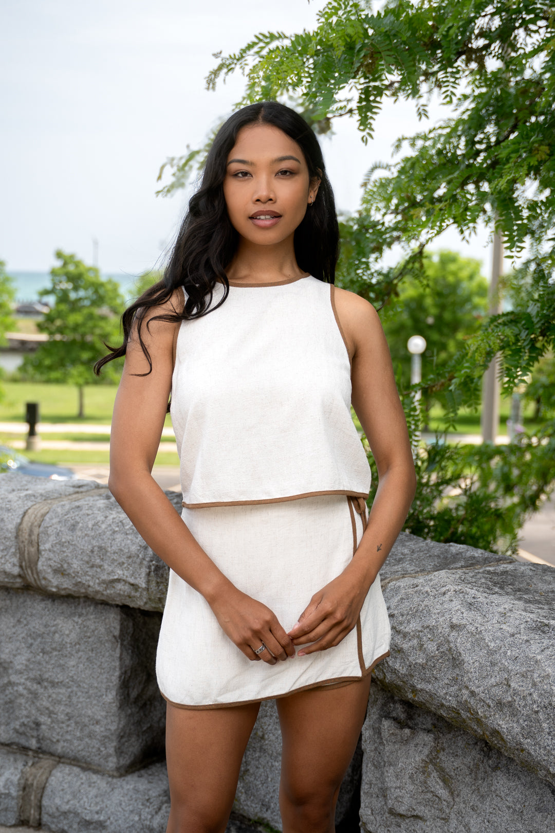 Mallorca Linen Blouse