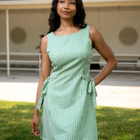 Lagos Green Stripe Dress