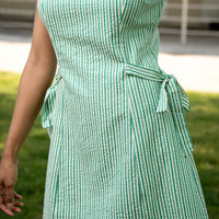 Lagos Green Stripe Dress