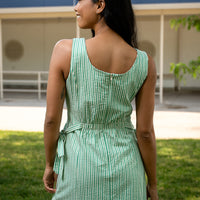 Lagos Green Stripe Dress