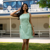 Lagos Green Stripe Dress