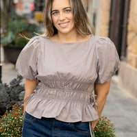 Charlotte Smocked Blouse