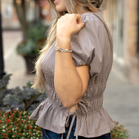 Charlotte Smocked Blouse