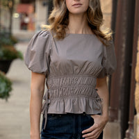 Charlotte Smocked Blouse