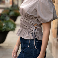 Charlotte Smocked Blouse