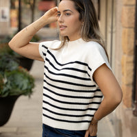 Hudson Stripe Sweater