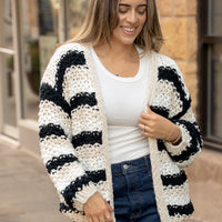 Lyon Stripe Cardigan