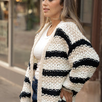 Lyon Stripe Cardigan