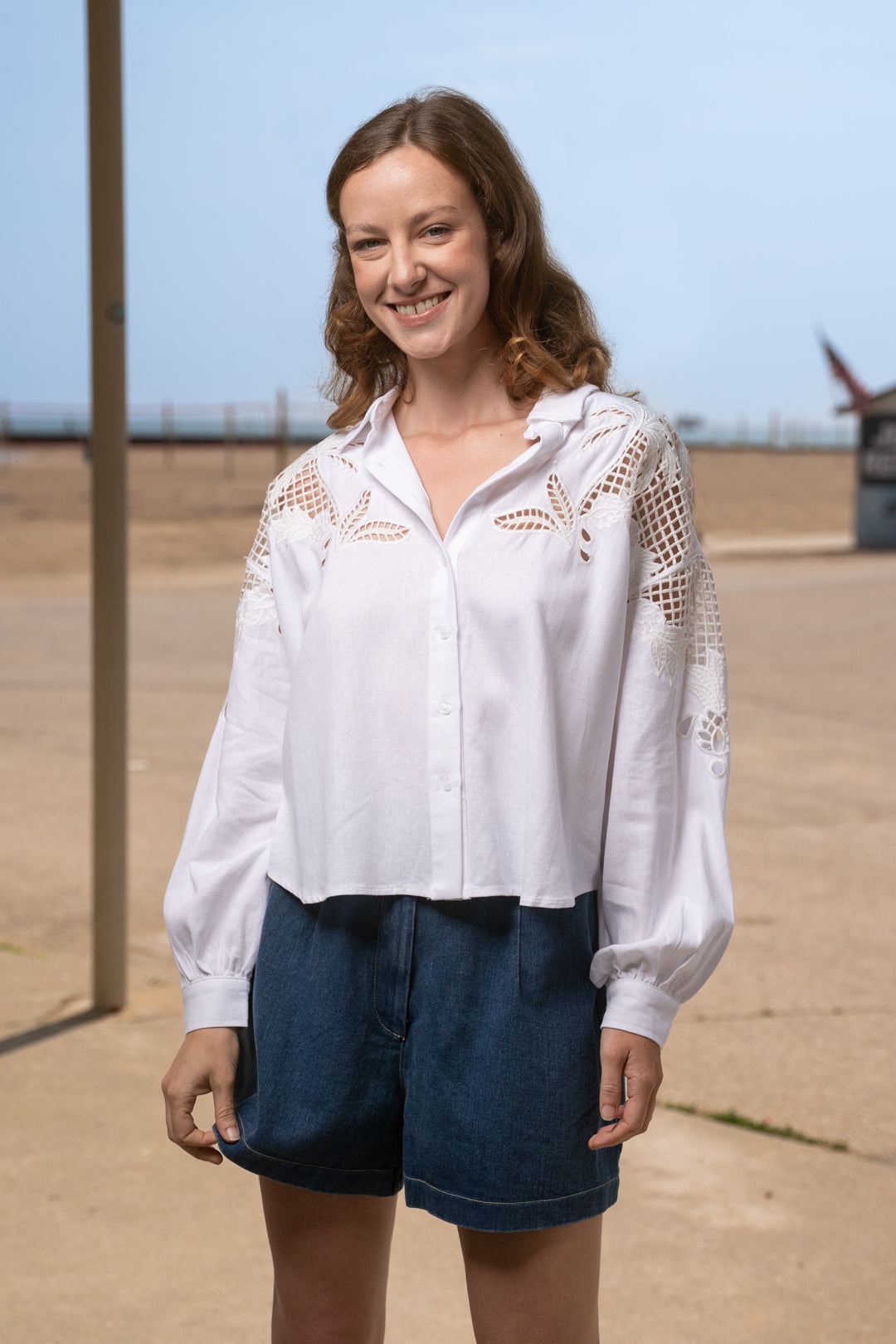 Sintra Button Down Blouse