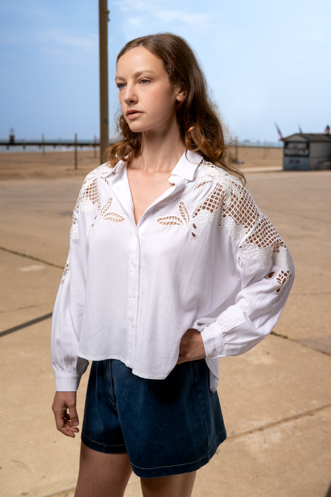 Sintra Button Down Blouse