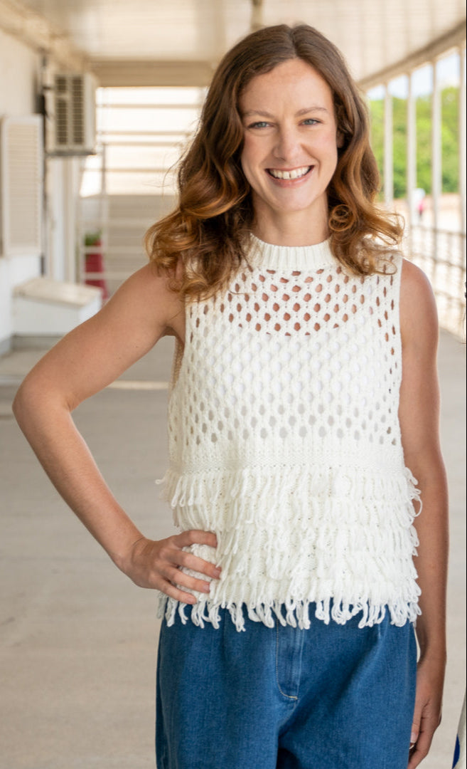 Luna Fringe Top
