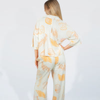 Copacabana Printed Shirt Top and Pants Set