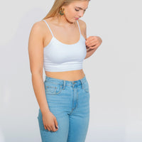 Bree White Cami