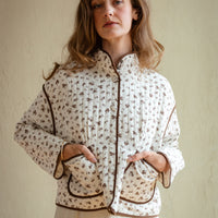 Lucia Floral Quilted Jacket