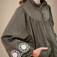 Amara Floral Cutwork Jacket