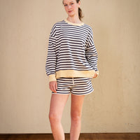 Aspen Stripe Boxy Sweater