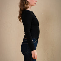 Stella Faux Fur Collar Cardigan