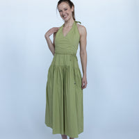 Zahara Pistachio Maxi Dress