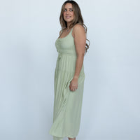 Arden Keyhole Midi Dress
