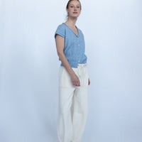 Lena Blue Sweater Vest