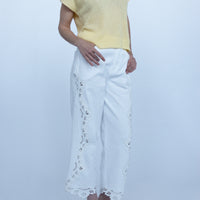 Florence Eyelet Detail Pants
