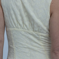 Lumi Butter Eyelet Mini Dress