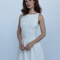 Monaco Boat Neck Dress