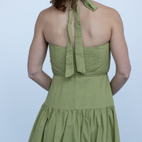 Zahara Pistachio Maxi Dress
