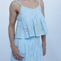 Positano Eyelet Skort Set