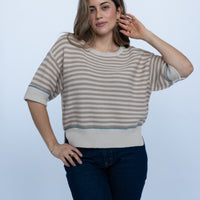 Marina Coastal Stripe Sweater
