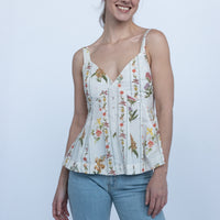 Elowen Floral Peplum Top