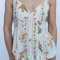 Elowen Floral Peplum Top