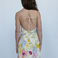 Valencia Backless Floral Maxi Dress