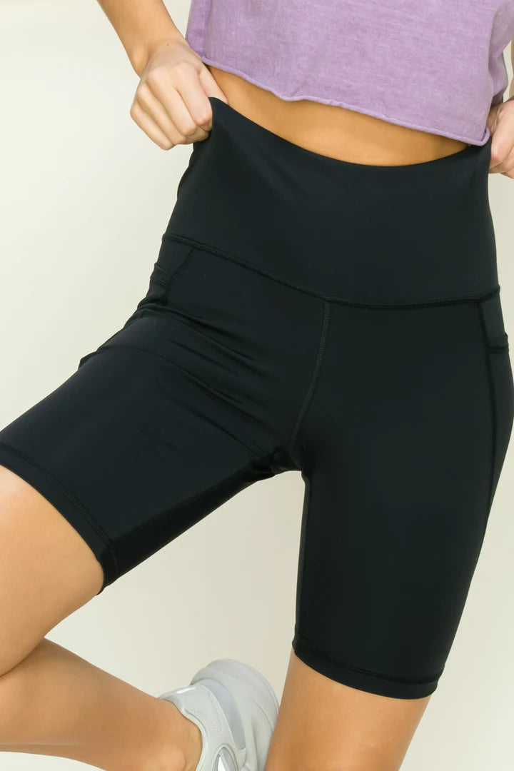 Emily High-Waisted Biker Shorts