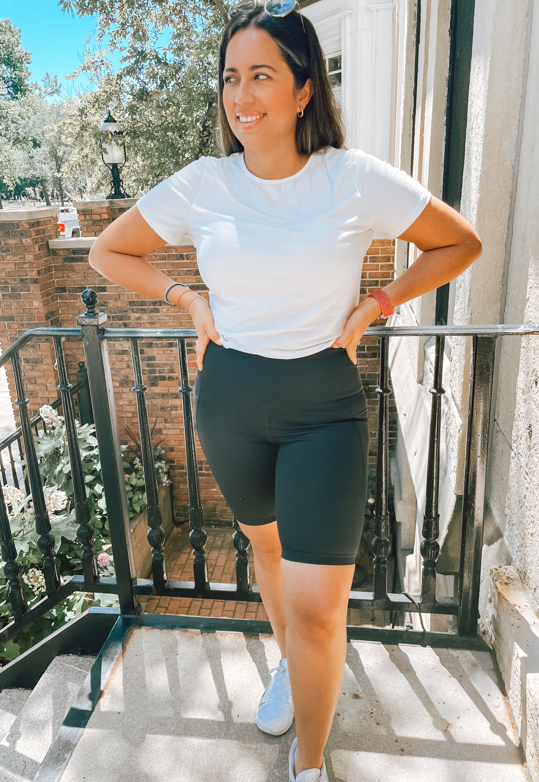 Emily High-Waisted Biker Shorts