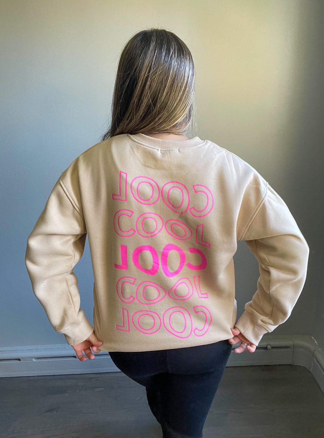 "Cool" Pullover Sweatshirt