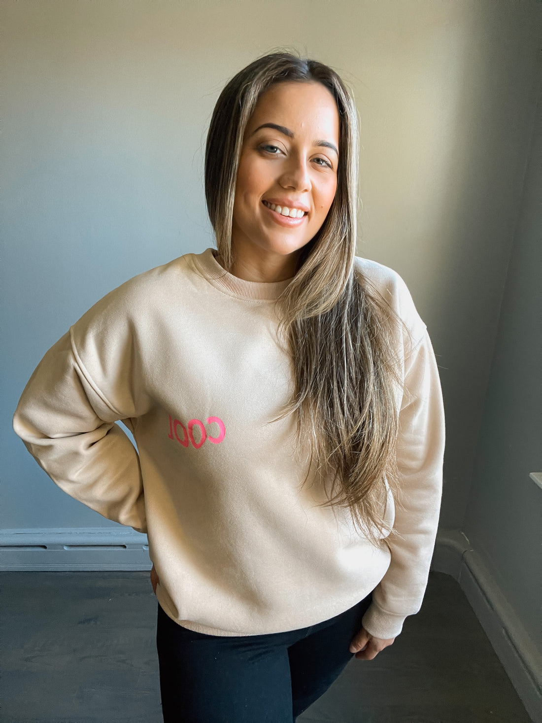 "Cool" Pullover Sweatshirt