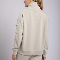 Cass Fleece Pullover Sweatshirt