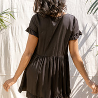 Jetsetting Babydoll Dress