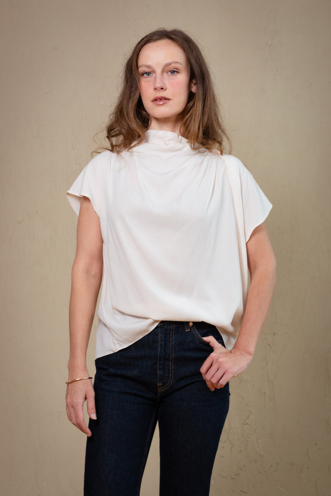 Aubrey Cowl Neck Top