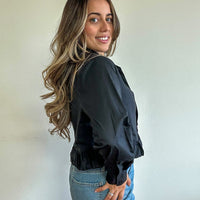 Bristol Ruffle Hem Shirt