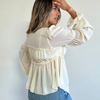 Geneva Chiffon Bow Blouse