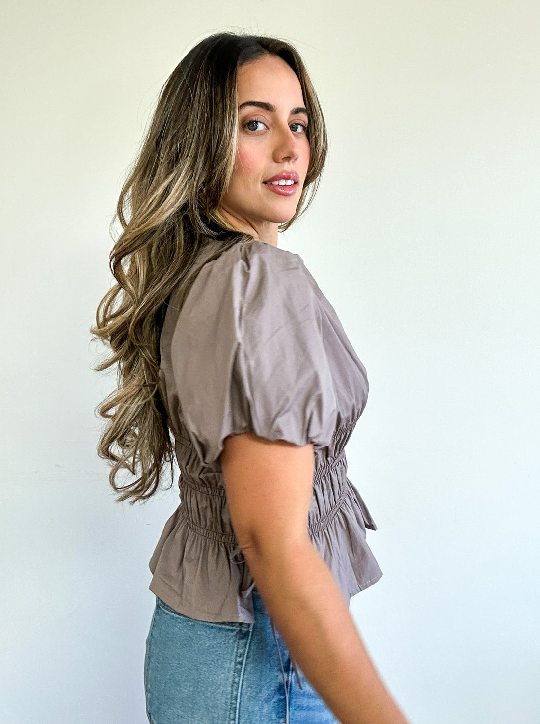 Charlotte Smocked Blouse